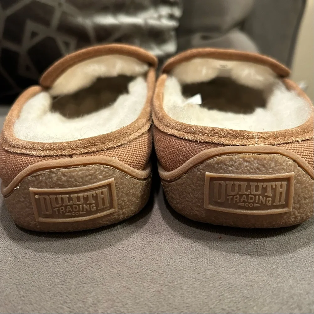 Duluth Trading Co Fire Hose Scuff Slippers Men’s size 10 M